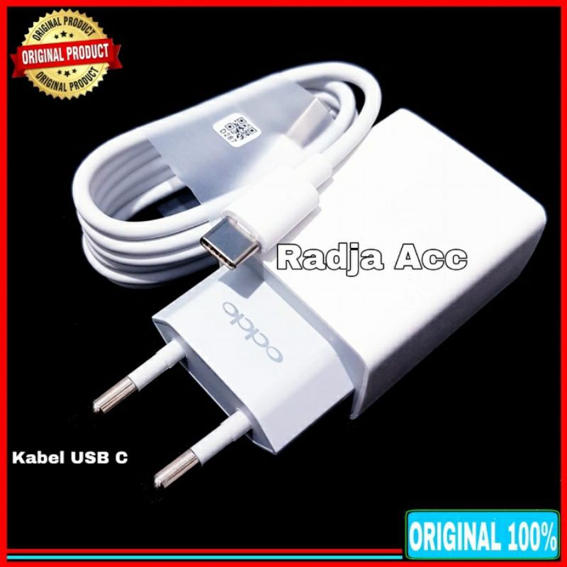 Charger Casan Oppo USB C Original 100% Oppo Type C 2A 10 Watt