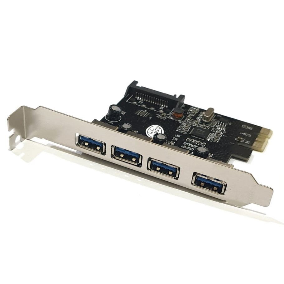 PCIe USB 4 Port USB 3.0 PCI Express Internal x1 High Speed PCI USB