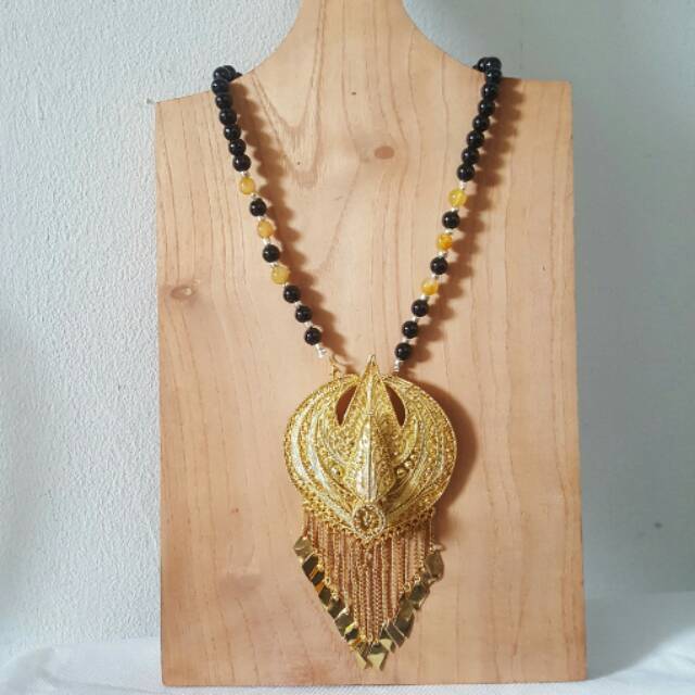 Bros etnik karo tembaga beads