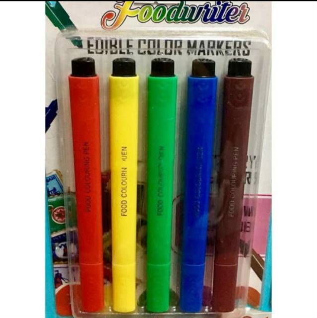 [Istana Baking] Edible Pen Decorating Pen Colour Spidol Penghias Makanan Foodwriter Pen