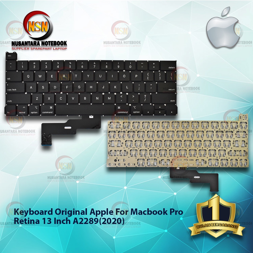 Keyboard For Mac Pro Retina 13 Inch A2289 (2020)