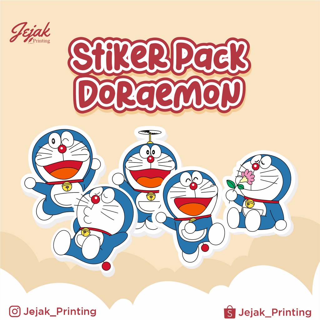 

STIKER PACK DORAEMON / STIKER ULANGTAHUN / STIKER CUSTOM / STIKER DIE CUT