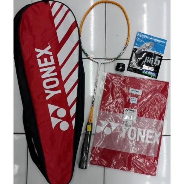 RAKET BADMINTON YONEX NANORAY LIGHT 11I - BONUS TAS YONEX SENAR YONEX DDSD5465