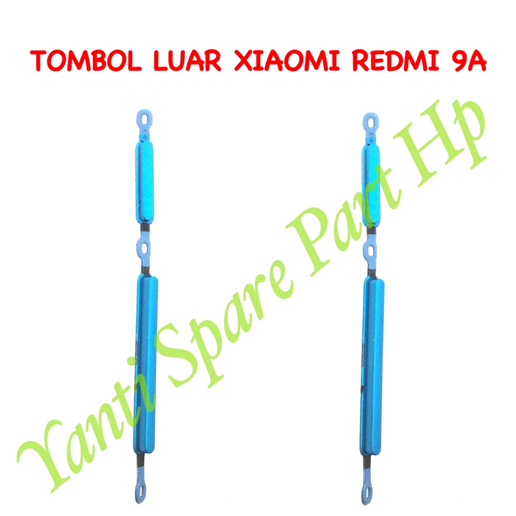 Tombol Luar On Off Volume Xiaomi Redmi 9A Original Terlaris New