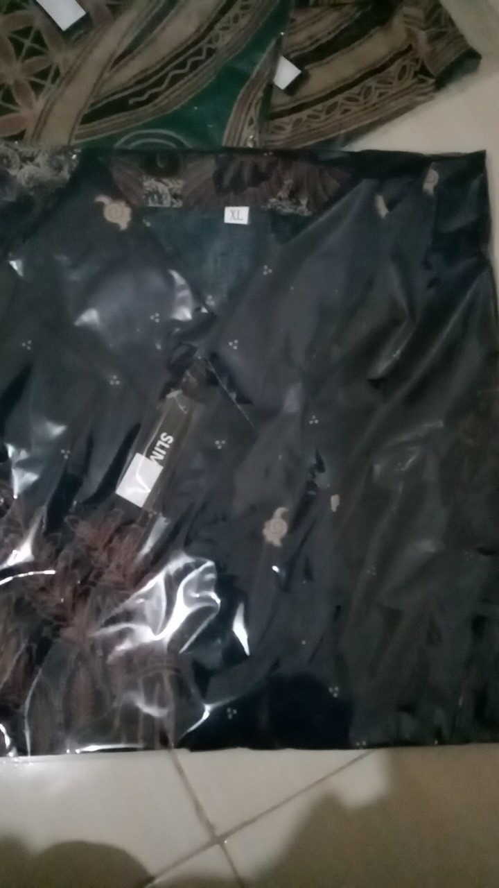 Kemeja Batik Pria Lengan Panjang Slim Fit Batik Pria Lengan Panjang Modern