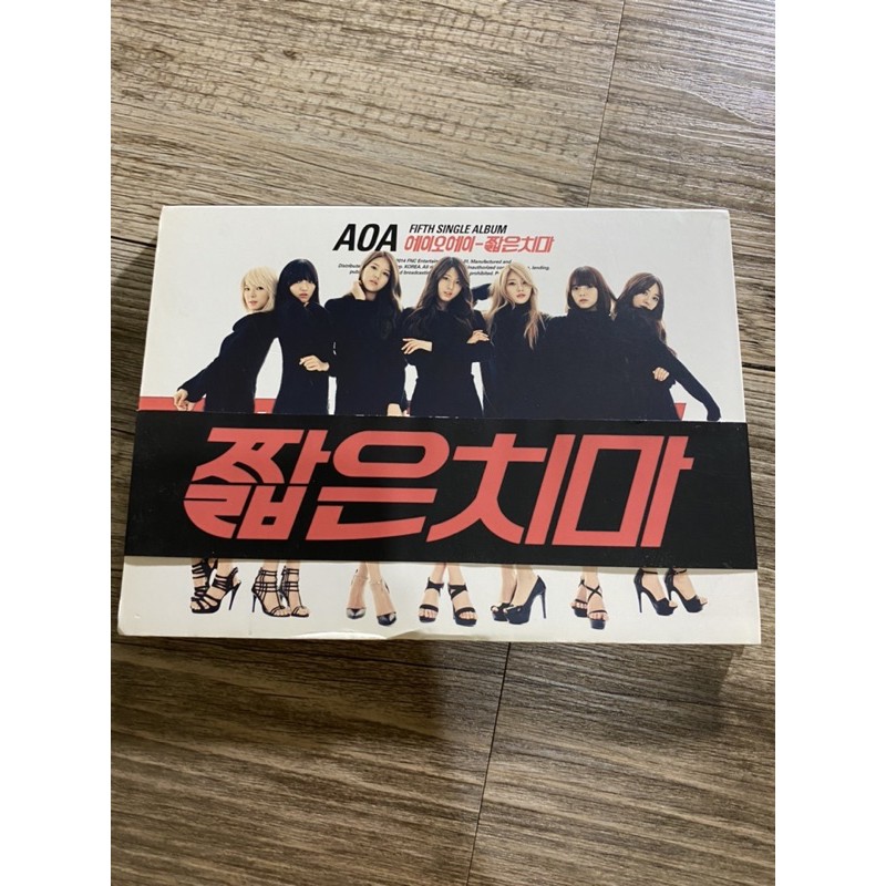 AOA Miniskirt Jimin photocard