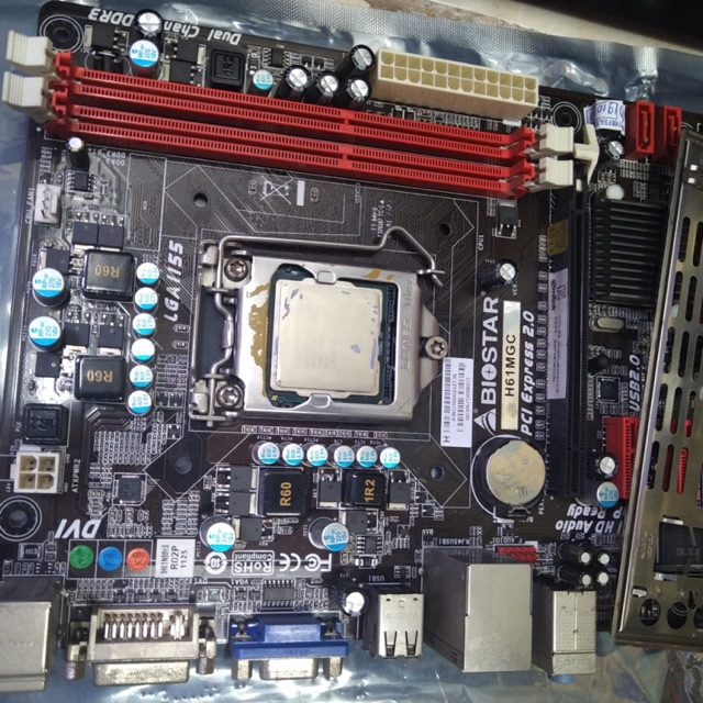 Paket mainboard plus prosesor core i5 3470 gen 3 ivy