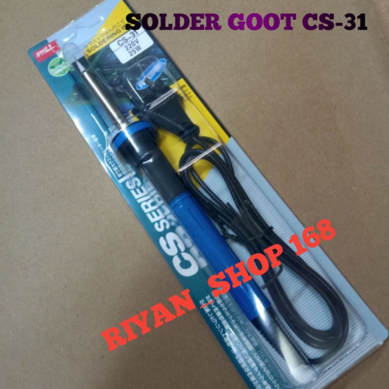 

SOLDER TANGAN GOOT CS-31 220v 25watt