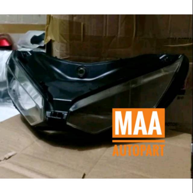 Mika Kaca Reflektor Headlight Lampu Depan CBR150R CBR 150 R Led K45G Asli