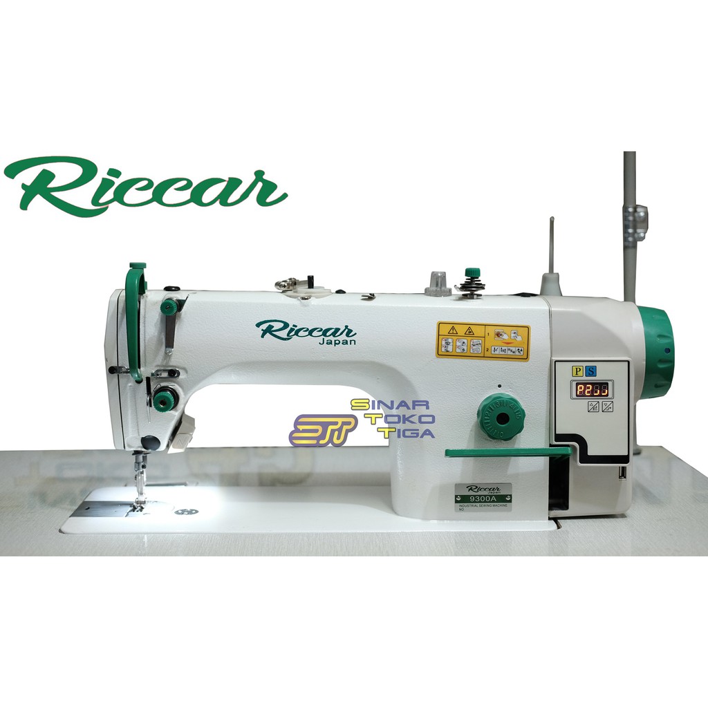 RICCAR 9300 A MESIN JAHIT PEMULA SERVO DIRECT DRIVE OTOMATIS HIGH SPEED INDUSTRI  9300A