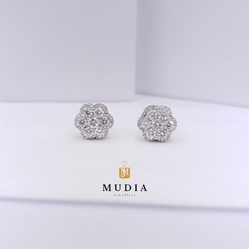 MJ005 Giwang Anting tusuk berlian eropa