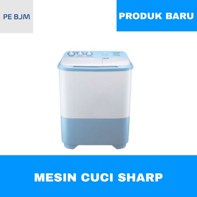 MESIN CUCI SHARP 7.5 KG HIJAB SERIES - ES-T79SJ - GARANSI RESMI - KIRIM INVOICE