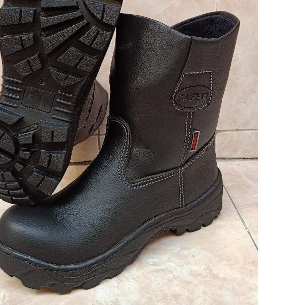 ✻ sepatu safety king Gregor shoes boot kwd proyek tambang ujung besi Sefti safeti ➽