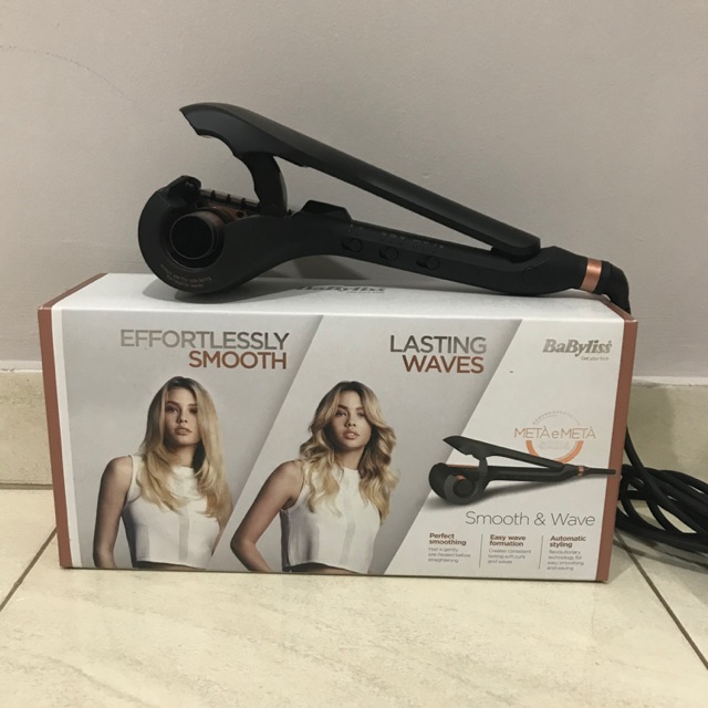 Babyliss Pro Smooth & Wave Mira Curl (terbaru)/Automatic Curling Iron/Catokan Curly/Keriting Lurus