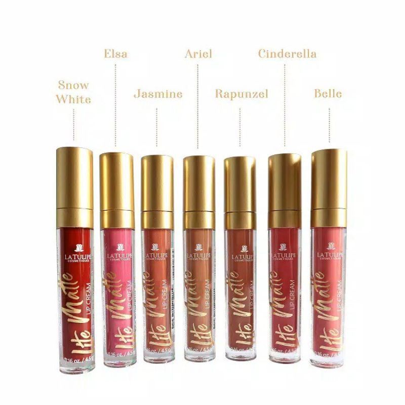 LA TULIPE Lite Matte Lip Cream 4.5g