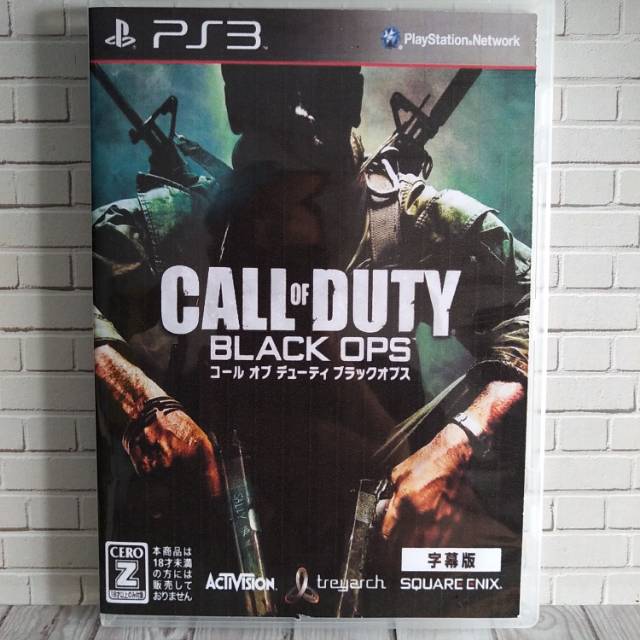 BD CD KASET ORIGINAL PS3 CALL OF DUTY BLACK OPS 1 JPN