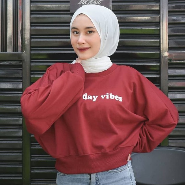 Public - Cosy Day Vibes Sweater Wanita Murah Kekinian