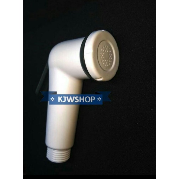 Semprotan Kepala Jet Shower Toilet WC Kamar Mandi Warna Putih Sower Bidet White 2 Fungsi Kepala Semp