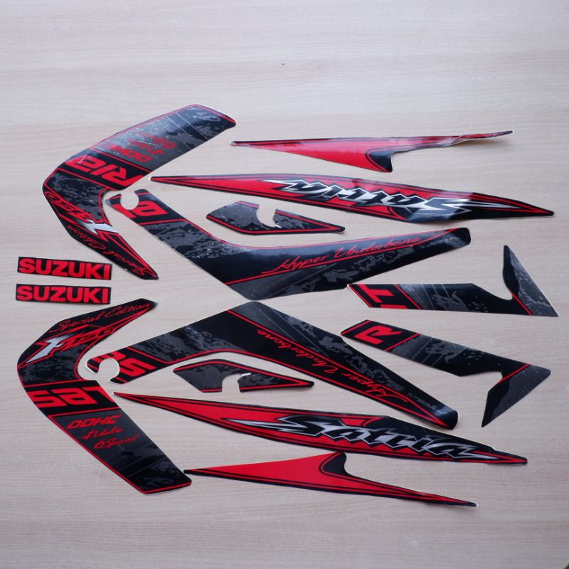 striping satria Fu Lis body satria Fu