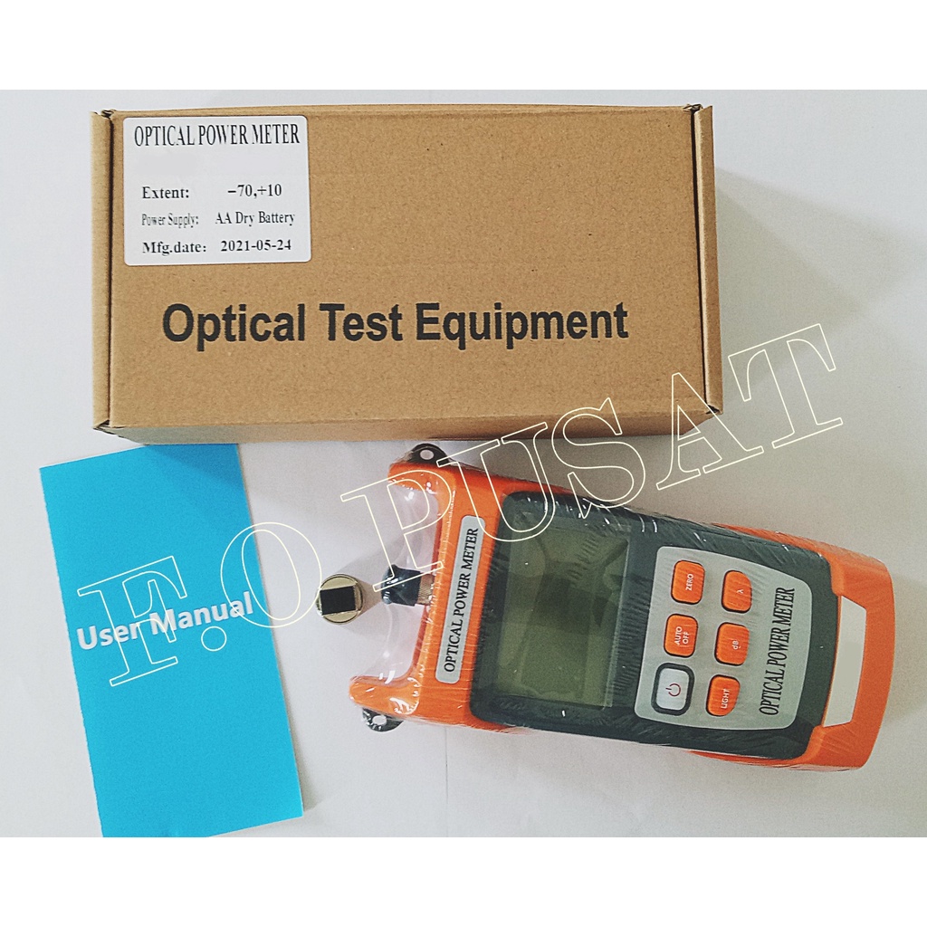 Fiber Optical Power Meter Cable Tester / OPM  - Kuning