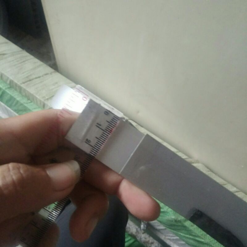 plat strip 1" aluminium tebal 1 mm