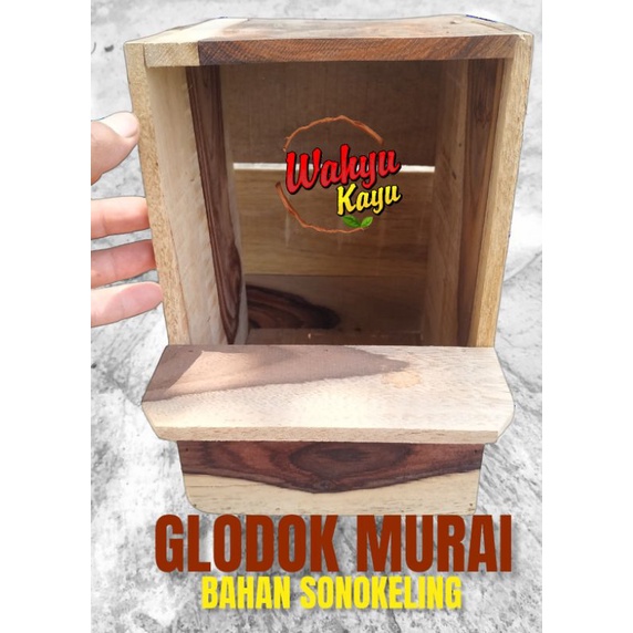 GLODOK MURAI KOTAK KAYU SONOKELING PREMIUM GREAT A PINTU DEPAN BELAKANG