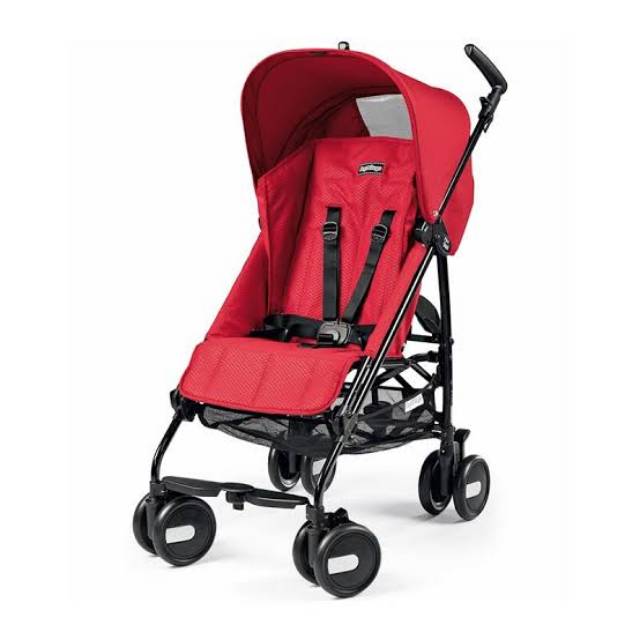 Stroller/ Dorongan Bayi  Pegperego mini ( Motif Mod Red & Bike )