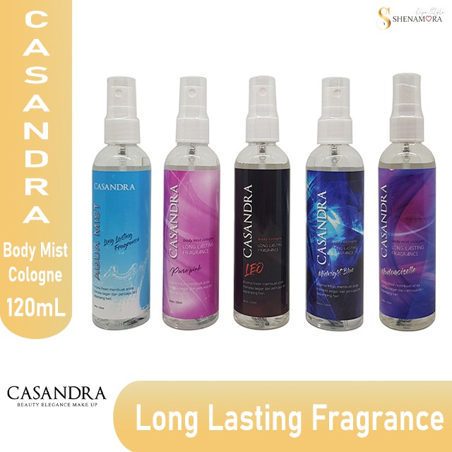 Casandra Body Parfum Mist Cologne 120 ml