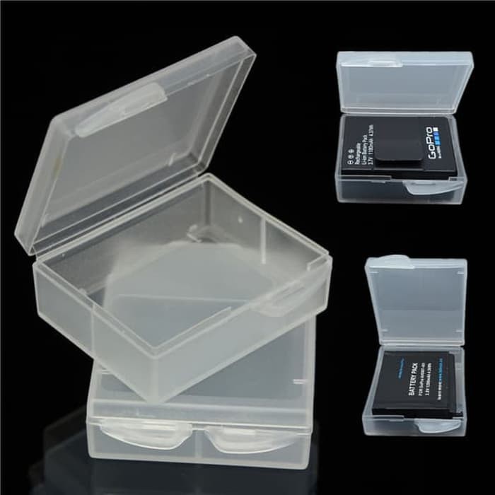 Waterproof Camera Battery Case Storage Box Cover 1 PCS for Xiaomi Yi /GoPro Hero - Transparent