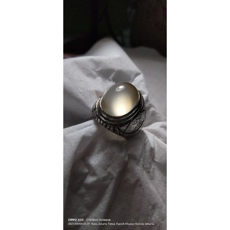 Natural Obi nukleus cincin batu akik