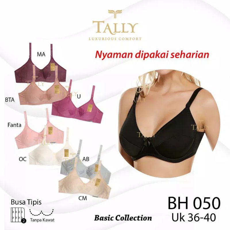 BRA BH TALLY 050 TANPA KAWAT TANPA BUSA