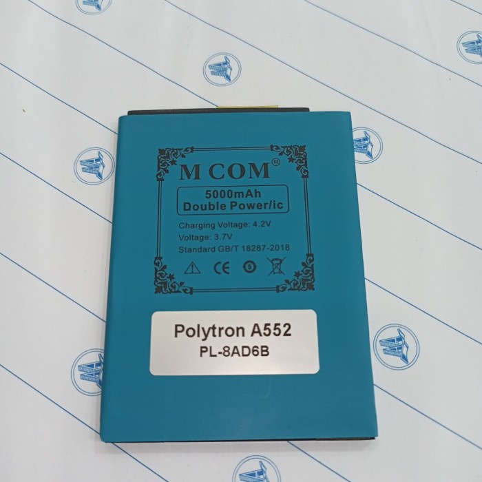 BATT BATTERY BATERE BATERAI BATRE POLYTRON A552 PL-8AD6B MCOM