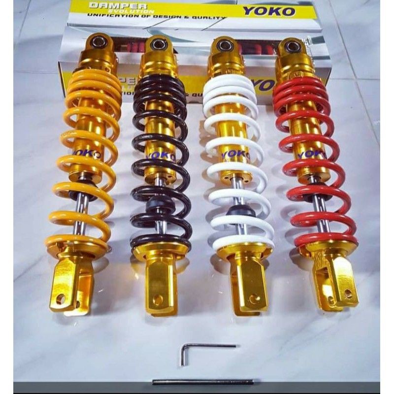 shockbreaker belakang metic beat Mio Vario 110 Xeon Mio soul dll ukuran 305 yoko