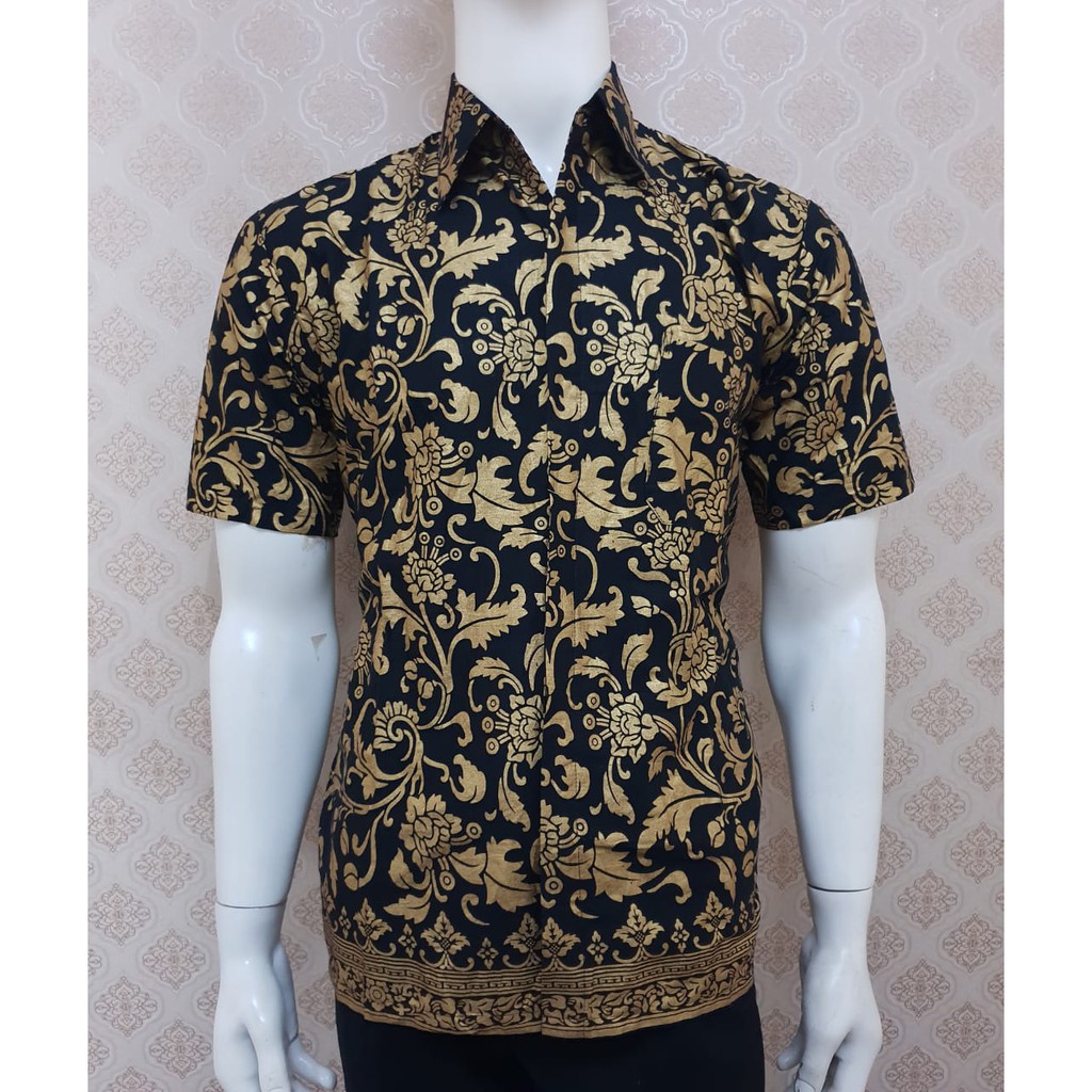 KEMEJA BATIK PRIA MOTIF PRADA