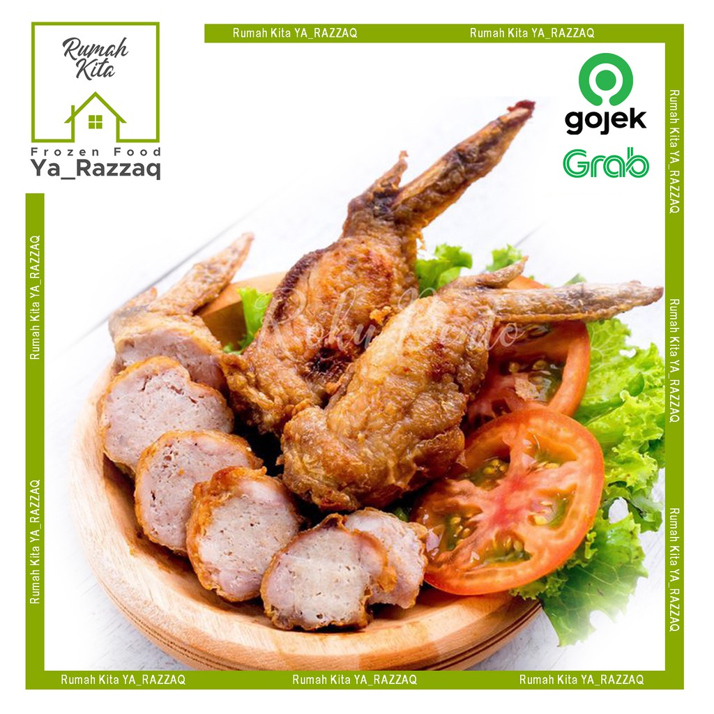 

Sayap Ayam isi Tanpa Tulang 3 Pcs