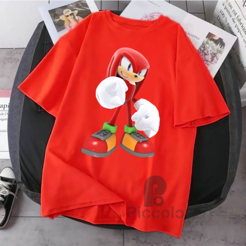 kaos anak Sonic terbaru 6 varian gambar (free nama)