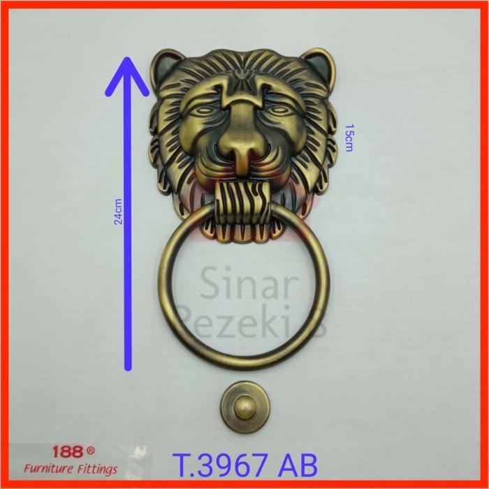 Tarikan 3967 Antik / Motif Kepala Klasik Singa Handle Ukir Pintu Rumah Best Seller