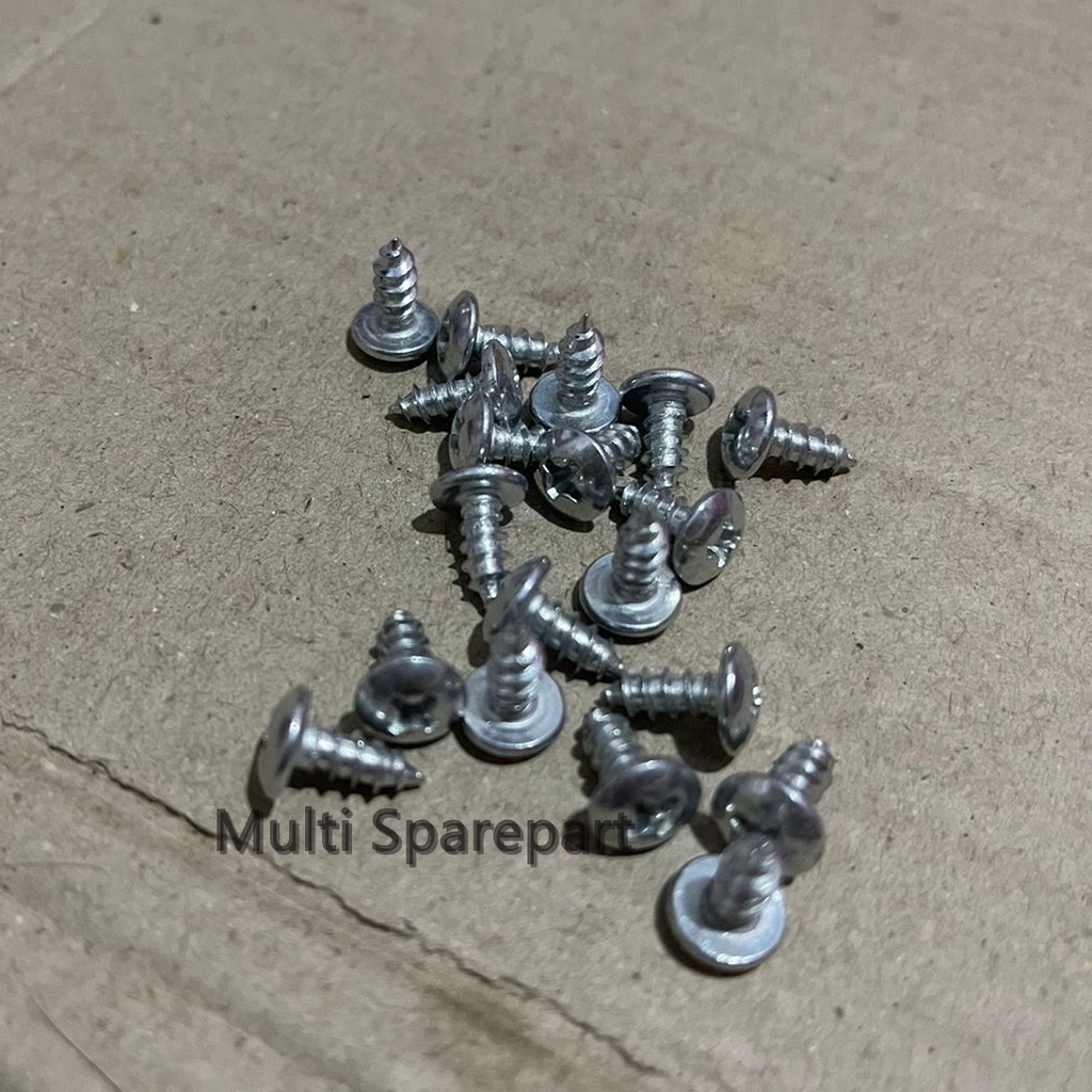 Baut Screw Skrup MESIN CUCI AC Universal 10 pcs Stainless