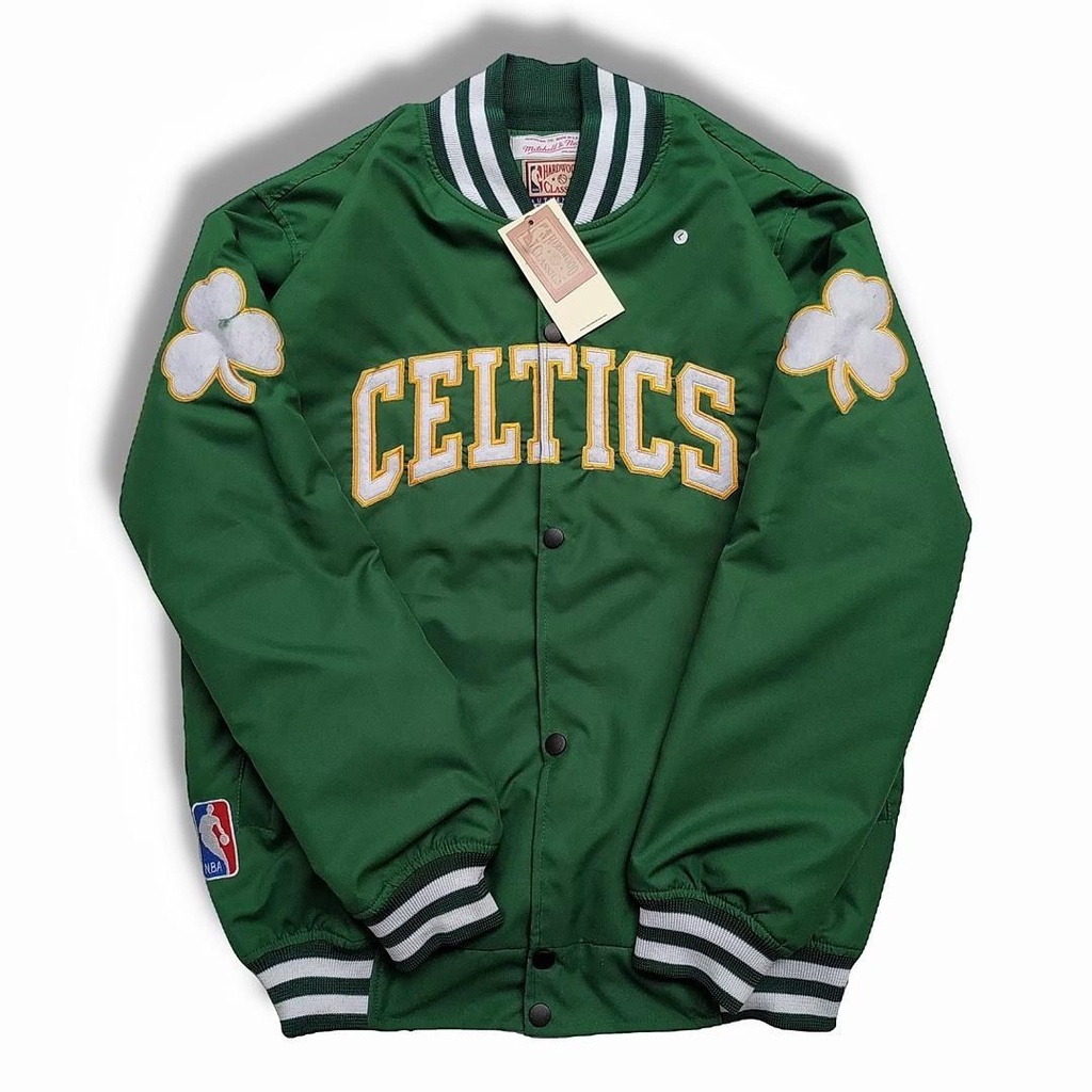 Jaket Varsity CELTICS LOGO / Jaket Varsity Pria / Jaket Varsity Wanita Available M L XL Casual Good Brand Quality (Fulltag) Realpict