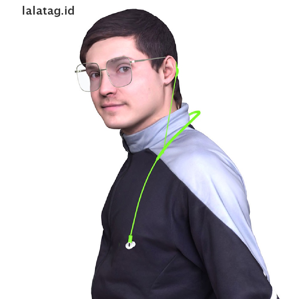(Flyag) Strap Silikon Anti Hilang Untuk Kacamata / Earphone
