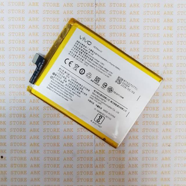 BATTERY BATRAI BATRE BATERAI VIVO V7+ V7 PLUS BC-9 BC9 ORIGINAL