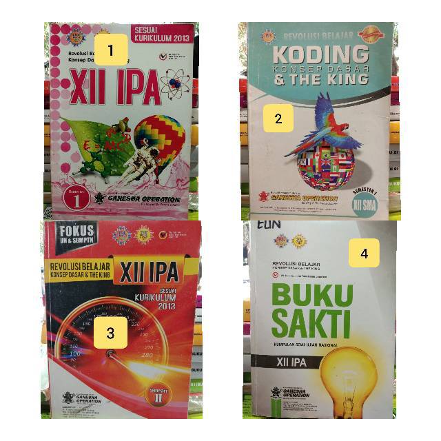 Buku Bekas Bimbel Ganesha Operation Go Shopee Indonesia