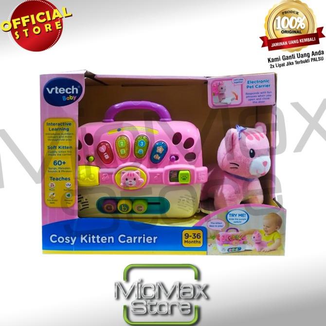 Vtech Baby Cosy Kitten Carrier Mainan Edukasi Anak Cat Kucing