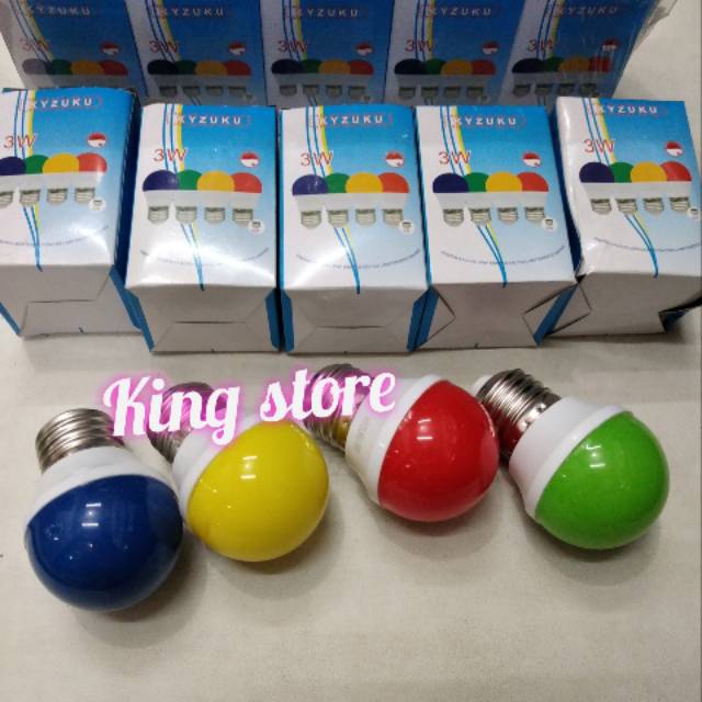 LAMPU LED TIDUR, 3 WATT MEREK KYZUKU