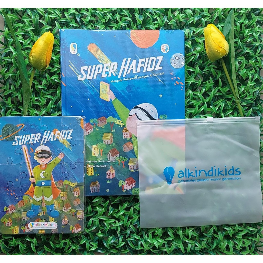 Buku Anak Islami Super Hafidz Menjadi Pahlawan dengan Al Quran