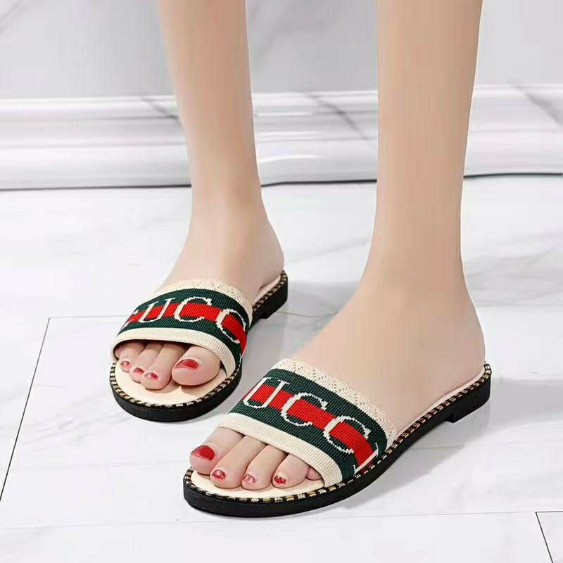 TERLARIS SENDAL SELOP SENDAL GUCCI IMPORT WANITA T1507 SP507