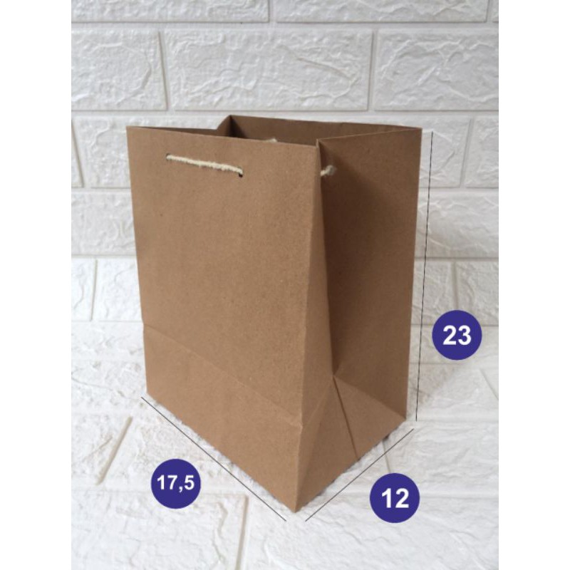 

PAPERBAG SIZE 17,5X12X23