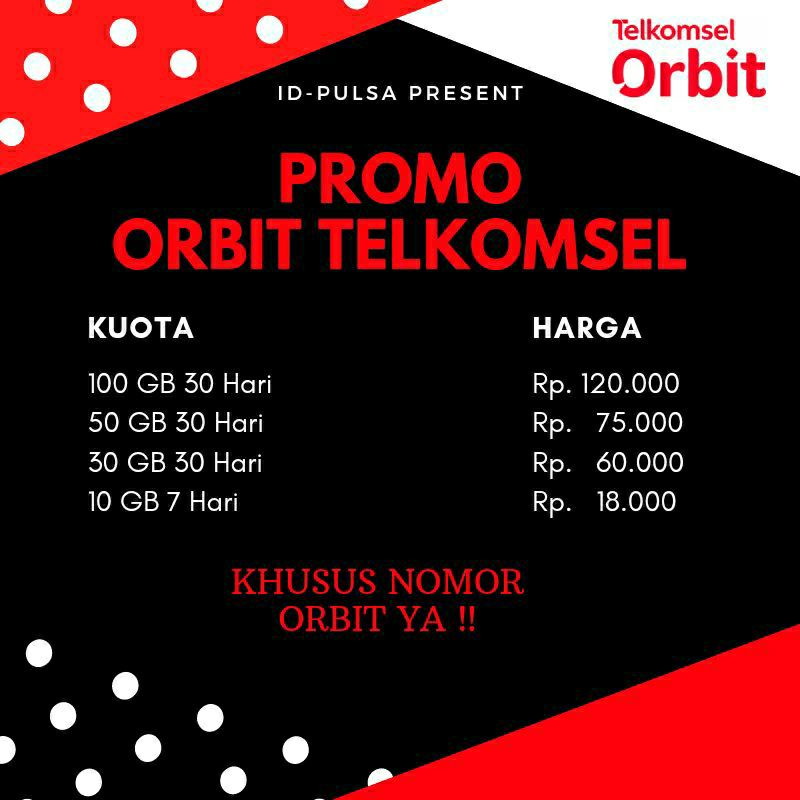 KUOTA ORBIT TELKOMSEL