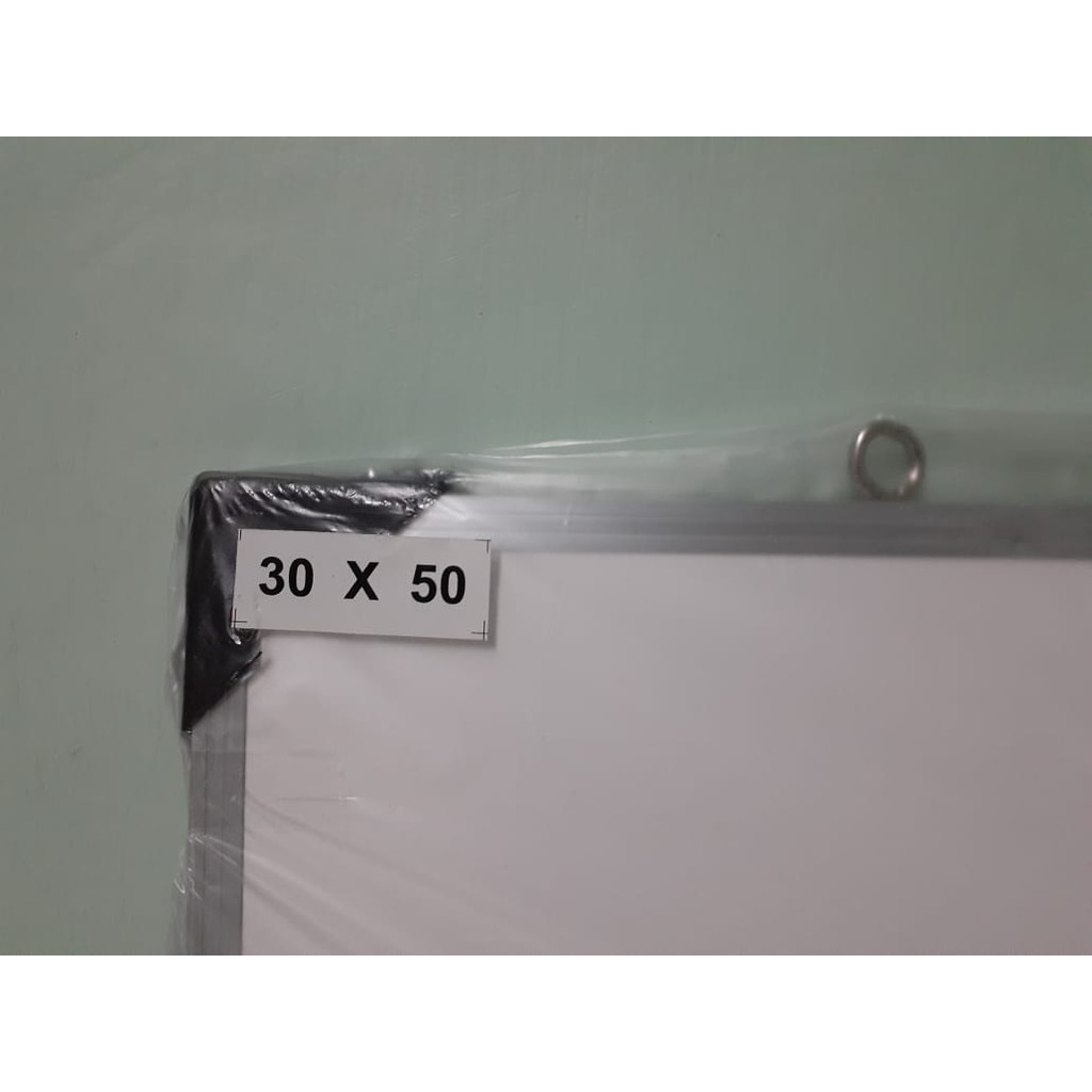 Whiteboard Kecil Murah / White Board 30 x 50 cm Bonus Spidol