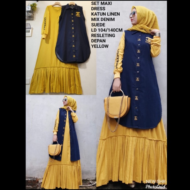 Set Maxi Chanel Ori SHR